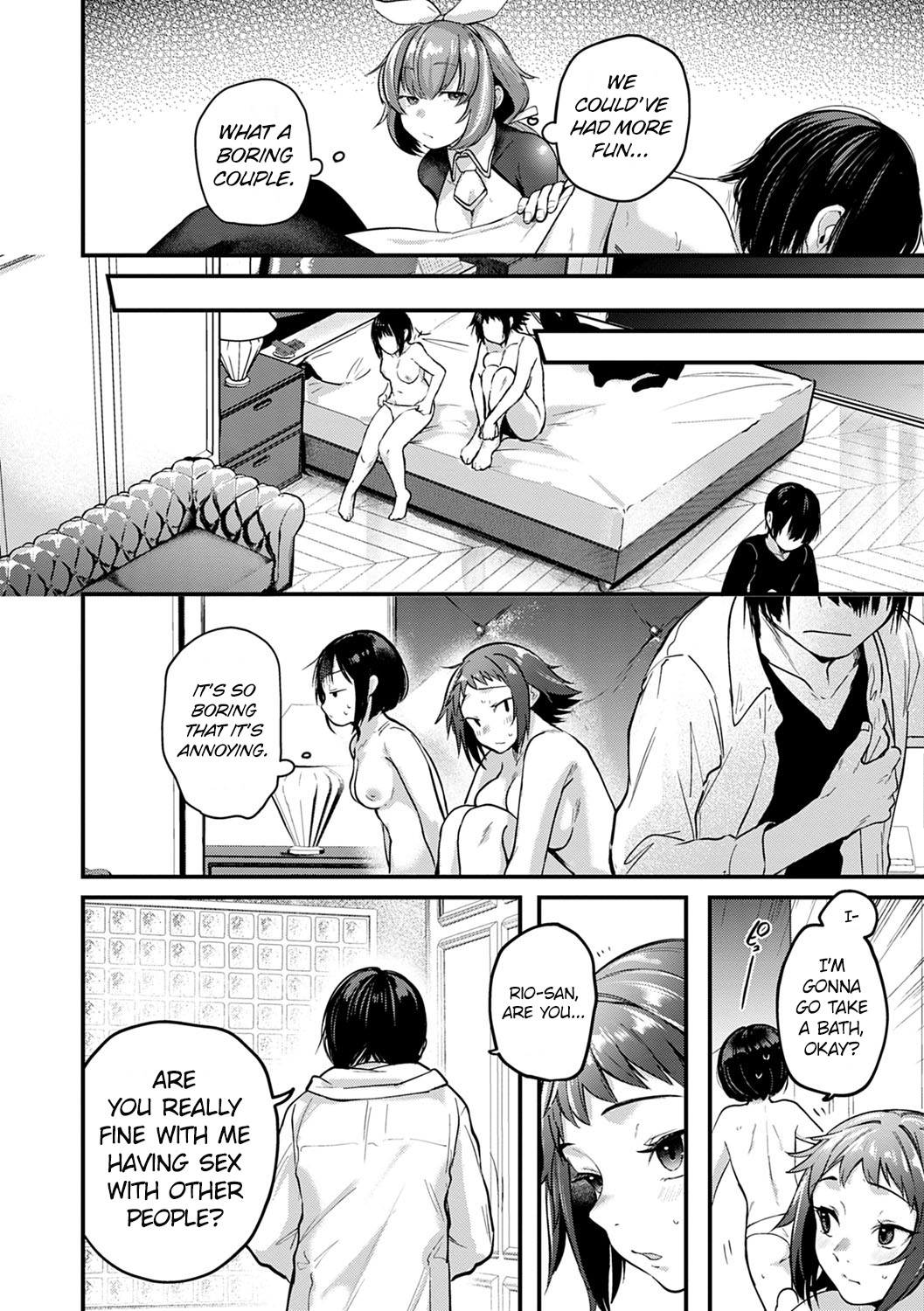 Hentai Manga Comic-Do Doujin Artists Dream of Threesome Sex After Work?-Read-30